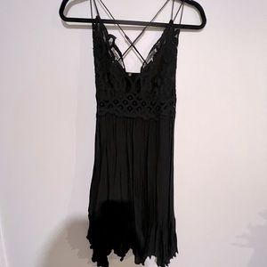 Free People mini lace dress